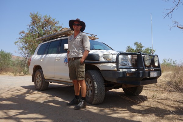 © Barbara Blunschi reisen-lifestyle.ch Fahrer und Reiseführer Scott Connell von Kimberley Spirit