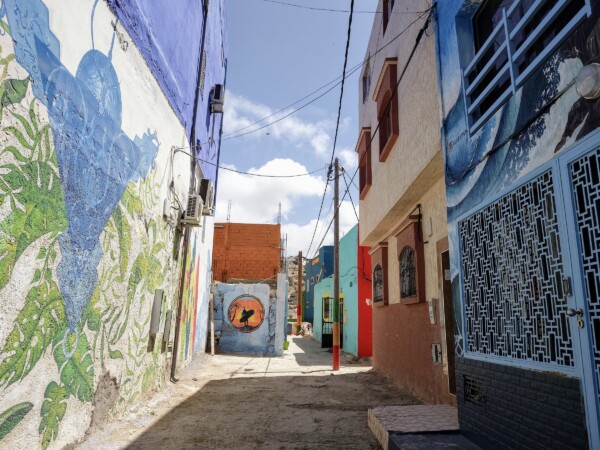 © Barbara Blunschi reisen-lifestyle.ch Street Art im kleinen Fischerdorf Aghroud.